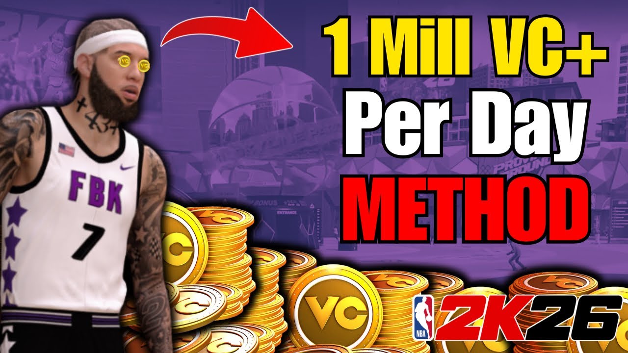 *NEW* I Tested Every VC Glitch in NBA 2K26... This One's FASTEST! 100K Vc Per Hour!