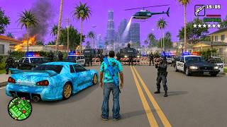 GTA San Andreas | 6 Star Wanted Level Rampage!