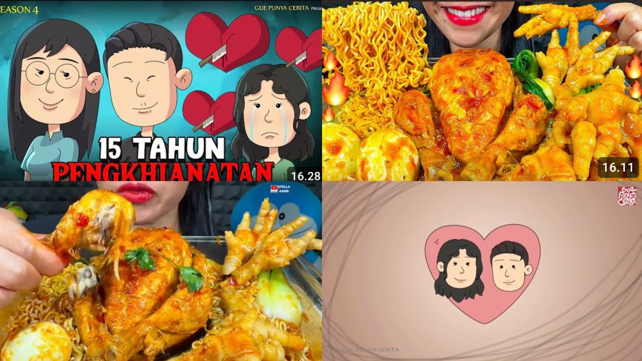 15 TAHUN PENGHIANATAN || Gue Punya Cerita x Mukbang Asmr || #guepunyacerita 
