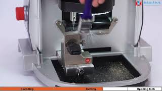 Alpha Pro | Decode and cut Ford Tibbe key | All in one | Direct Cutting Mode | Kukai key machine