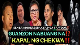 CHEKWA DUROG KAY SEN JV! SANDRO MARCOS RUMESBAK! SINUNGALING SI GUANZON! MGA TRAYDOR YARE KAY TULFO!