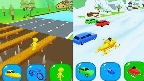 Shape- Shifting- Walkthrough Game- level 22 - 40 complete// game play