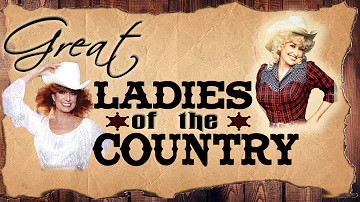 Top 100 Classic Country by Greatest Female Country Singers - Old Country Music of Ladies Country