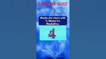 Brand Tagline Blitz: Can You Guess Them All? 🤔🔍 8