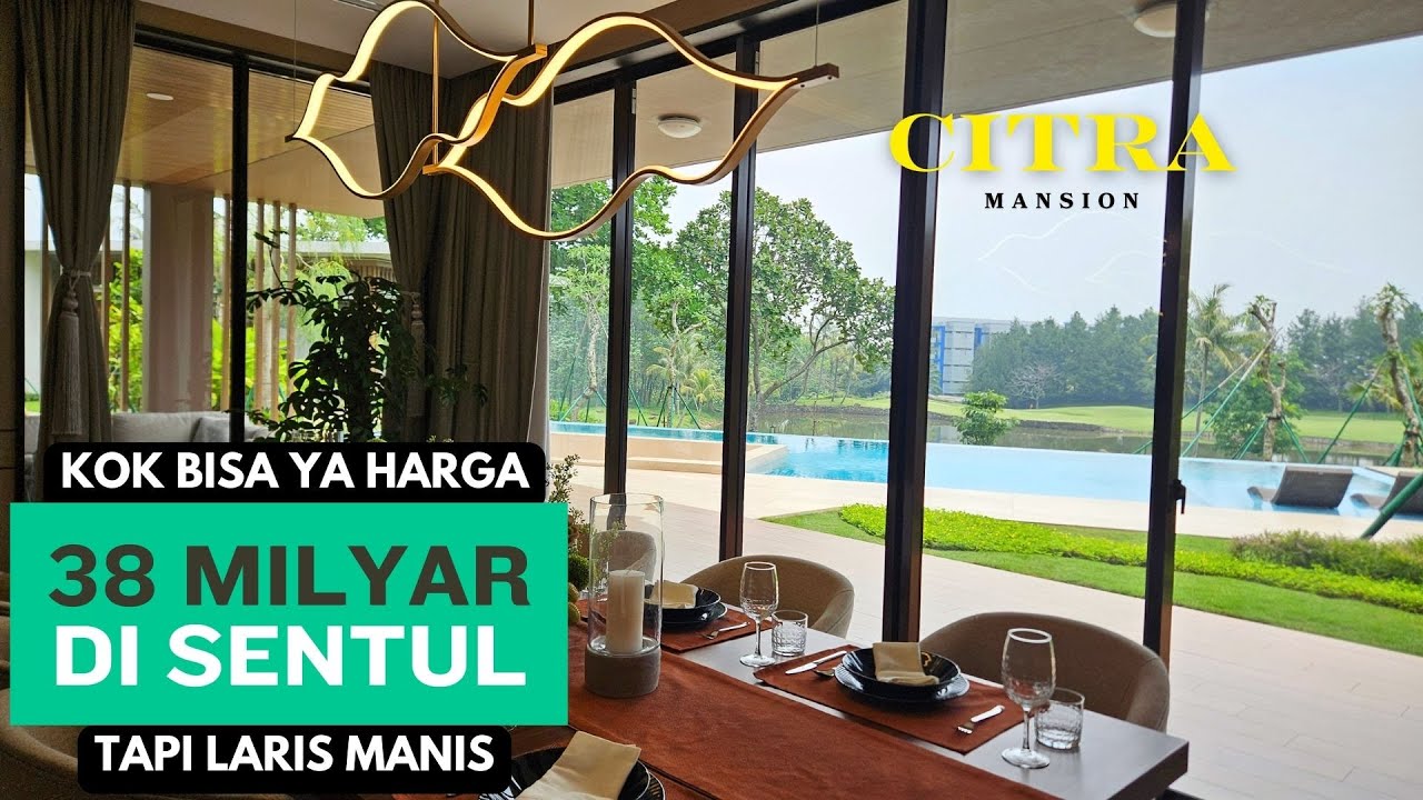 RUMAH 38 MILYAR DI SENTUL KOK LAKU?? SEBAGUS APA??