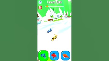 Shape-shifting 🚙🚲 gameplay level (108) #shorts #gameplay #shapeshifting