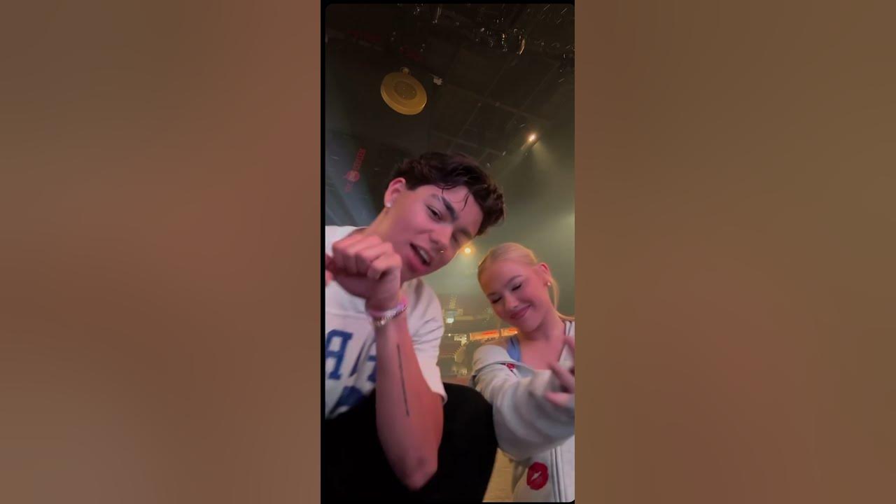 Freya and Malachi | #shortsfeed #freyaskye #malachibarton #zombies4 #concert