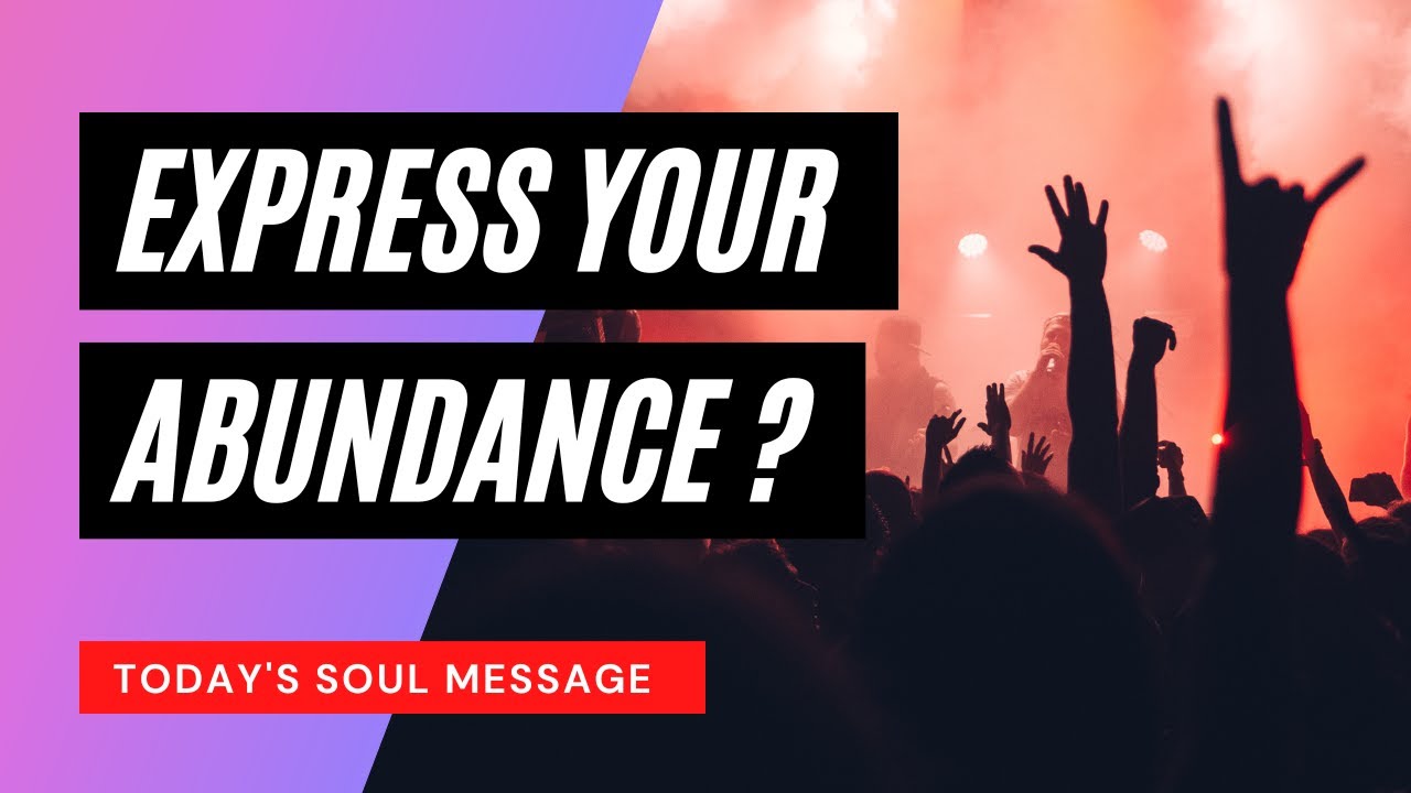 #ExpressYourAbundance