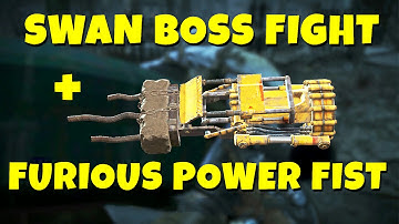 Fallout 4 Unique Weapons - Furious Power Fist + Swan Boss Fight