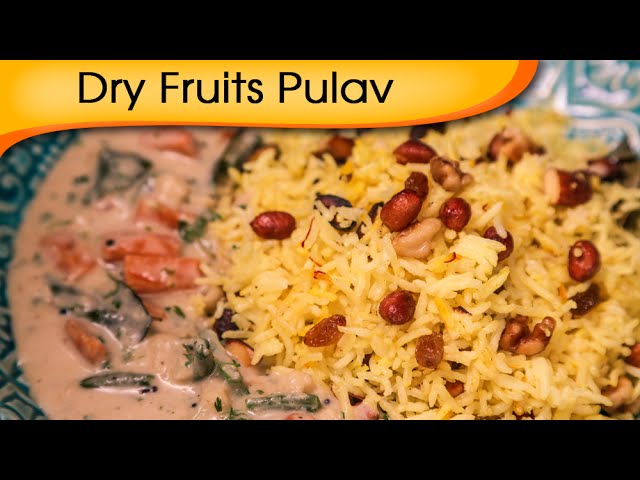 Eid Special Dry Fruits Pulav With Coconut Curry - Quick And Easy Main Course Rice Recipe By Ruchi | Rajshri Food