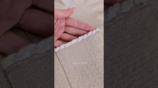 sewing aesthetics of a chanel style pocket 🪡 #sew #sewingtutorial
