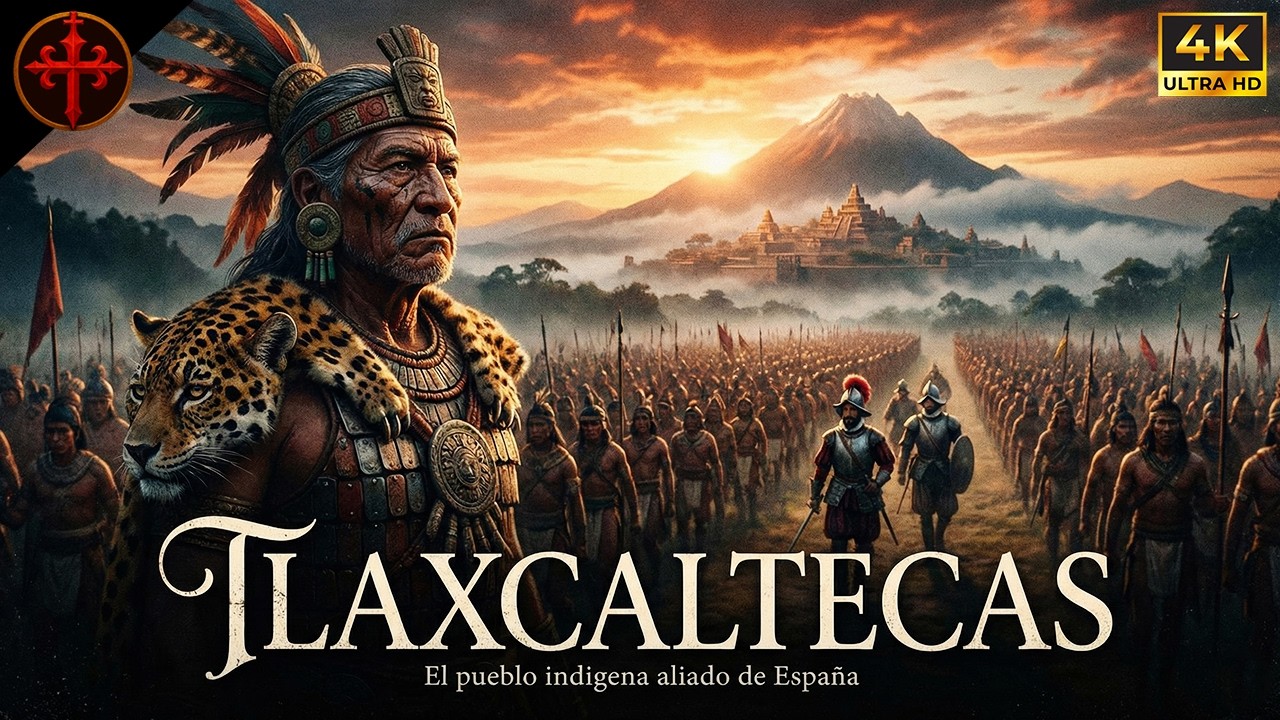 Los TLAXCALTECAS – El PUEBLO INDÍGENA que DERROTÓ al IMPERIO AZTECA junto a CORTÉS | Documental