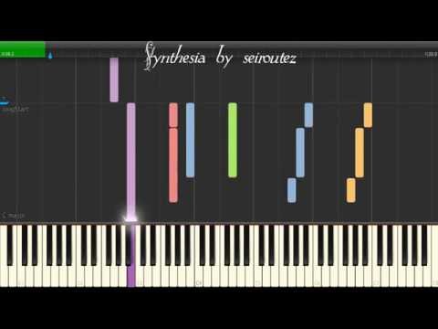[Synthesia][MIDI] 3 04 Descendant Of Shinobi   Yuffies Theme