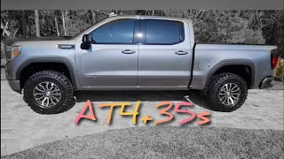Career Overview 2021 GMC Sierra AT4 Leveling Kit 35s
