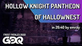 Hollow Knight Pantheon of Hallownest by emray in 26:40 - Frost Fatales 2022