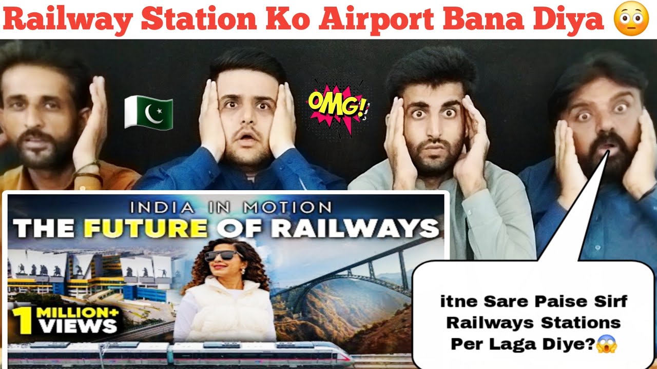 Pakistani Reaction On The Future Of Rail Travel In India | India In Motion Ep-1 Curly Tales