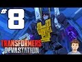 Transformers Devastation Playthrough - PART 8 - Giant Insecticons: Skrapnel, Bombshell & Kickback!