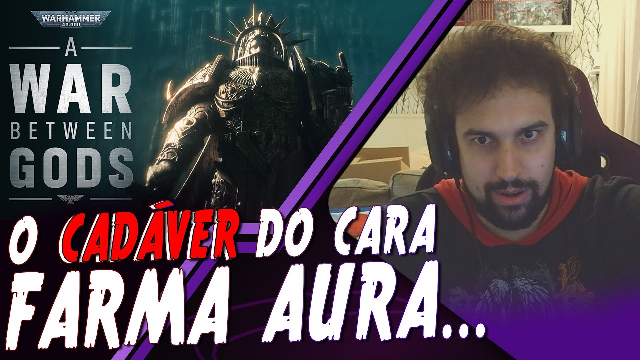 O Imperador tá boladão nesse trailer de Warhammer 40k