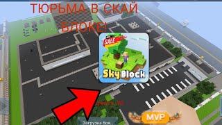 ПОСТРОИЛИ ТЮРЬМУ ИЗ jailbreak В СКАЙ БЛОКЕ?!😱|blockman go sky block