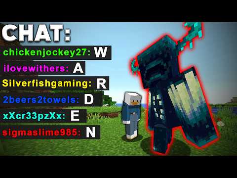 Minecraft, But Chat Can Spawn Mobs