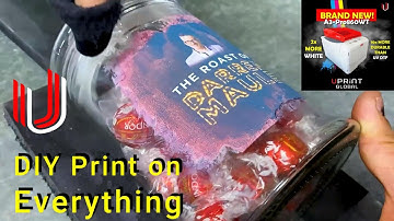 DIY Print On Everything with The PRO860WT Printer | Uprint Global