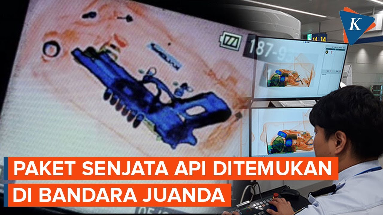 Pistol dan 6 Peluru Ditemukan Dalam Paket di Bandara Juanda, Ini Kronologinya