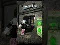 How did I die #gaming #robloxshorts #funny