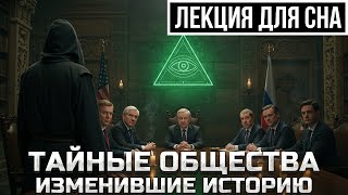 ЛЕКЦИЯ ДЛЯ СНА😴  Культы и Ордена, что правили МИРОМ в ТЕНИ во все ВРЕМЕНА!