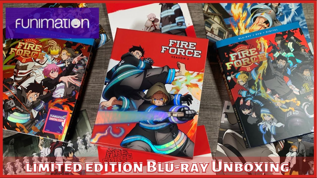 Fire Force: Season 2 - Part 2 - Limited Edition Blu-ray + DVD + Digital