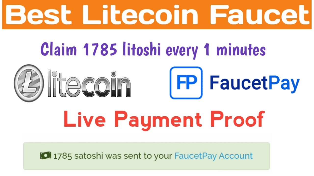 Best Litecoin Faucet  Claim 1800 litoshi every minute instant to faucetpay || Instant Claim Faucets