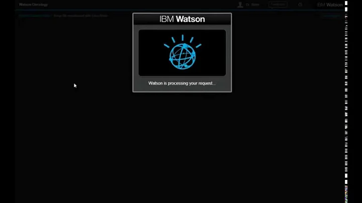 IBM Watson for Oncology Demo