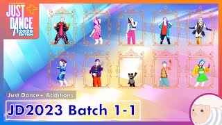Jd2023 Additions To Jd Batch 11  Just Dance 2026 Edition