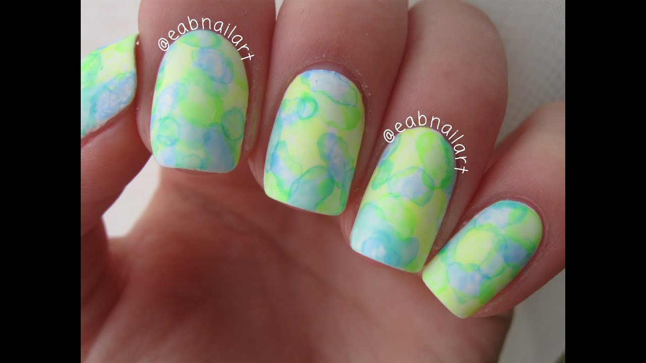Water Color Nail Art