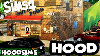 FULL BLACK HOOD NEIGHBORHOOD WALKTHROUGH | THE SIMS 4 HOOD MOD SHOWCASE #1 #AlexisAriel #CocoGames