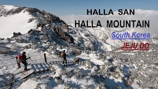 hallasan south korea, HALLA SAN IN WINTER, South koreas biggest mountain.