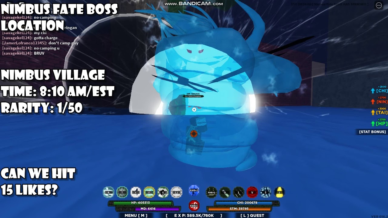 DEFEATING TENGOKU BOSS TO GET NIMBUS FATE | Shindo Life | ROBLOX