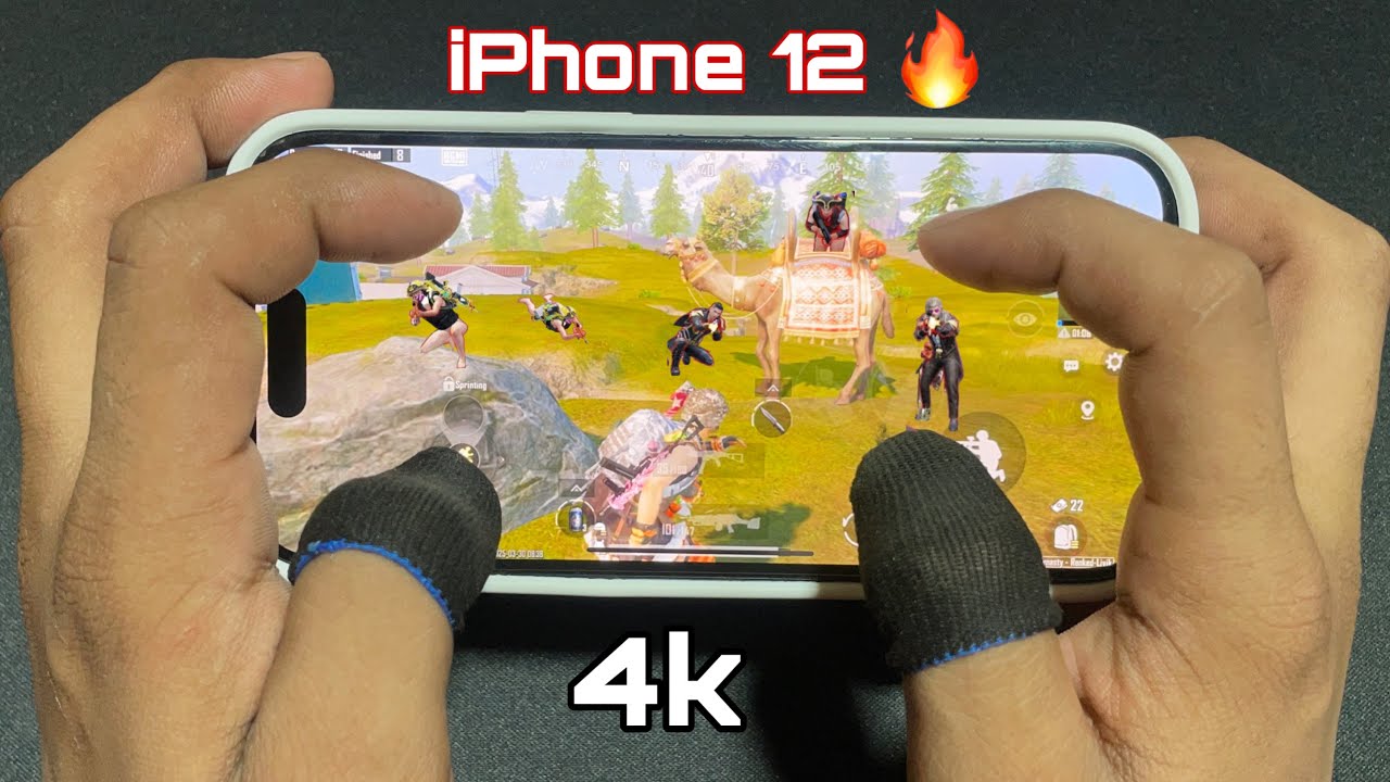 🔥IPHONE 12 PUBG TEST 2025 😍 HDR+60FPS Test Gameplay #pubgmobile