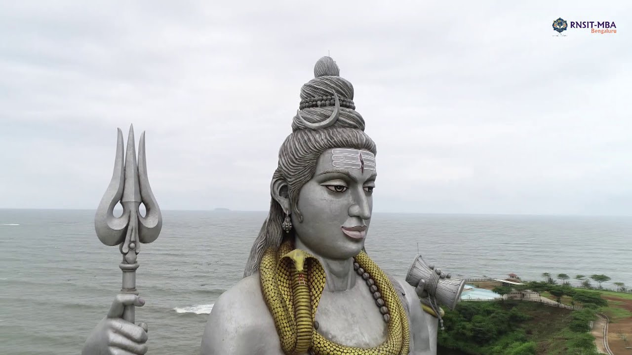 Lord Shiva statue at Murdeshwara - Remembering Dr R N Shetty - YouTube