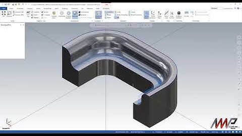 Mastercam Tutorial: From Geometry to Swept 3D Toolpath