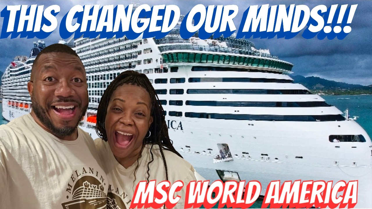 Boarding MSC World America for 7 Full Days. What Do 7 Nights Look Like? Our Full Experience