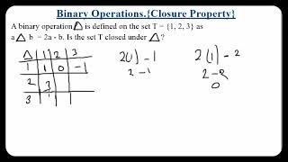 Closure Property Explained | Binary Operations Made Easy (WAEC/JAMB/NECO Maths)