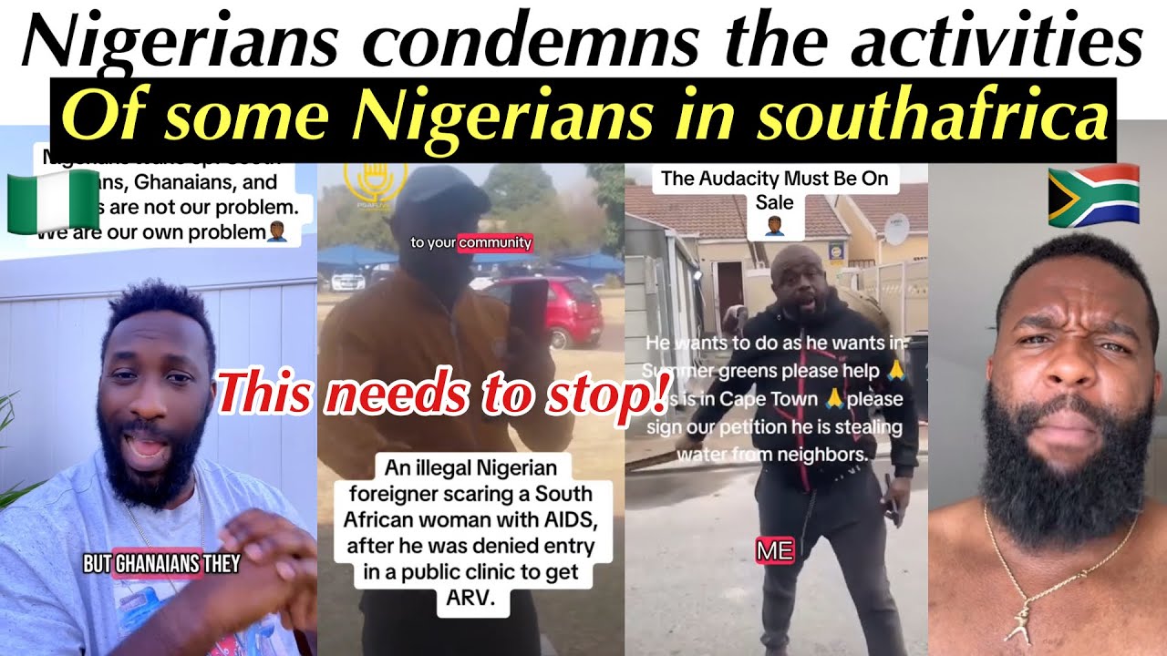 ХРАБРЫЕ НИГЕРИЙЦЫ ОСУДИЛИ ДЕЯТЕЛЬНОСТЬ НЕКОТОРЫХ НИГЕРИЙЦЕВ, ПРОЖИВАЮЩИХ В ЮЖНОЙ АФРИКЕ