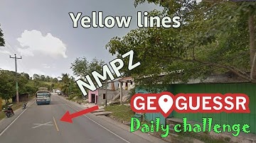 Geoguessr Daily Challenge - Yellow Lines - NMPZ