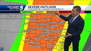 Looking ahead to Saturday's severe weather threat