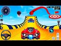 Impossible GT Car Stunts Racing 3D _ Superhero Car Mega Ramp Driving Tracks_ Android Gameplay