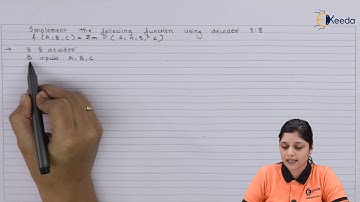 Numericals Based on Decoder Type 1 (Example 1) | Number System and Code | Digital Circuit Design