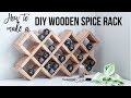 DIY Spice rack - How to Make a Spice Rack using Scrap Wood DIY Spice rack - How to Make a Spice Rack using Scrap Wood