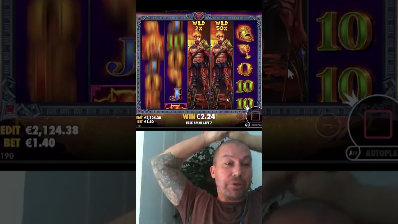 Зевс против Аида!!! Новый любимый слот!!!