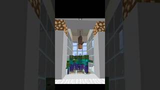 Mincarft Villager and Witch in Room #minecraft  #shorts  #games