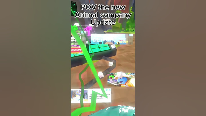 POV the new animal company update #animalcompany #vr #shorts